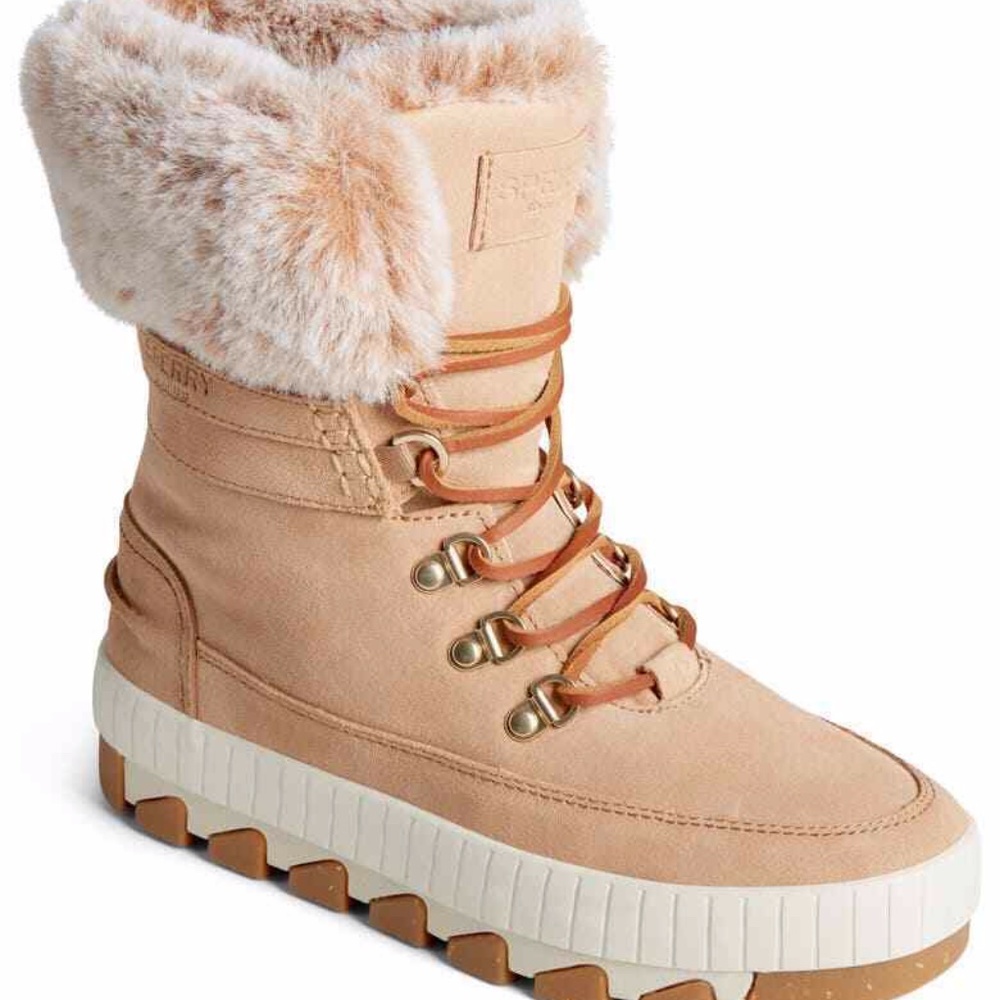 Sperry Torrent Faux Fur Waterproof Boot